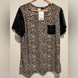 Sunshine and Rodeos cheetah shirt